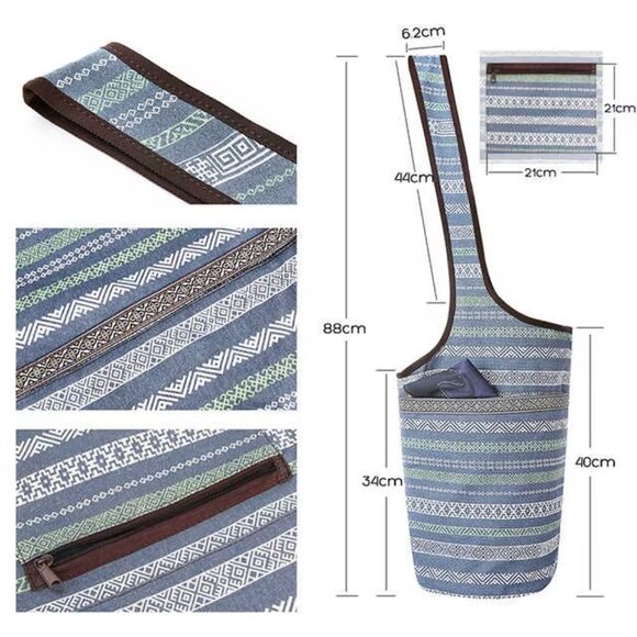 Yoga Mat Bag with Large Size Open Pocket(1 Bag(Any Style)) - Picture 11 of 16